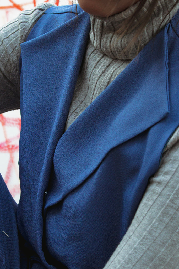 Blue Vest & Pants Set - Kinaar