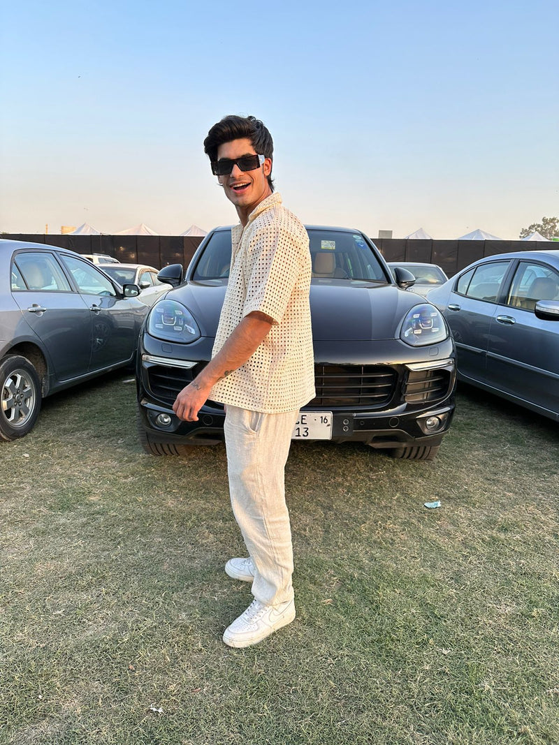 Off-white shirt